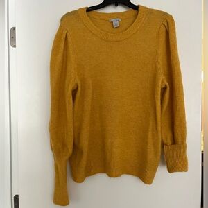 H&M sweater mustard yellow size medium. See details!